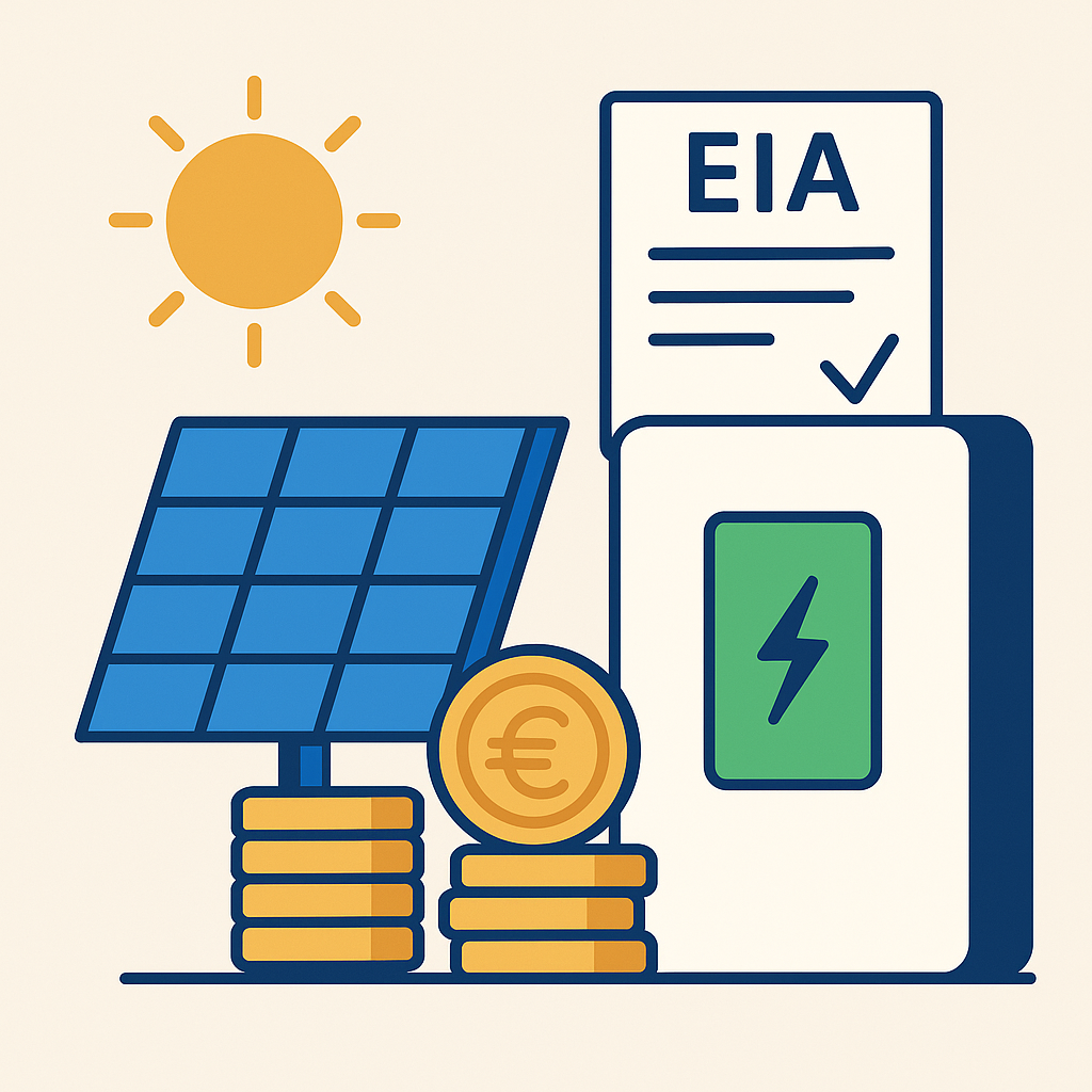 EIA voor een thuisbatterij
